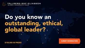 Do you know an outstanding, ethical, global leader?